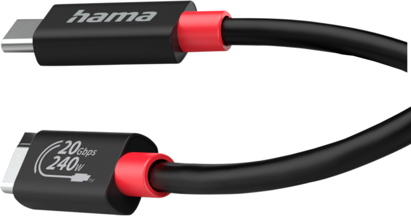 Hama USB Typ C Kabel 2 m 240 W