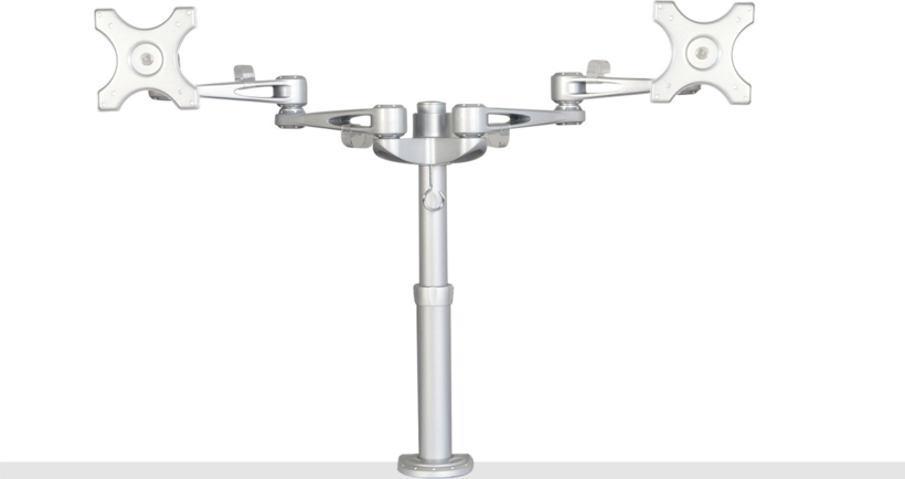 ARTICONA Dual LCD Table Mount Silver