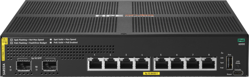 HPE ANW CX 6000 CL4 PoE 67W Switch