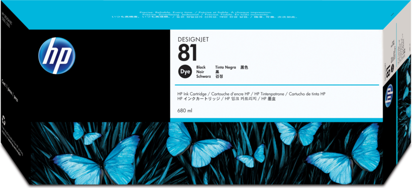 HP 81 Ink 680ml Black