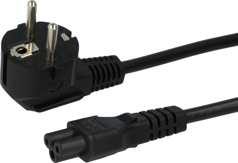 Kabel zasilający (m.) - C5 3 m, czarny