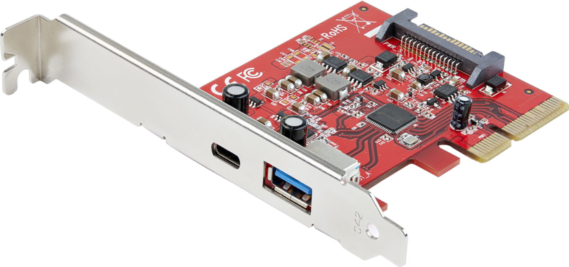 Interface PCIe StarTech Dual USB 3.2