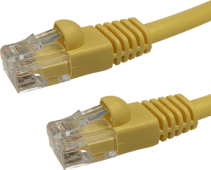 Videk Cat5e Patch Cable UTP 0.5m Yellow