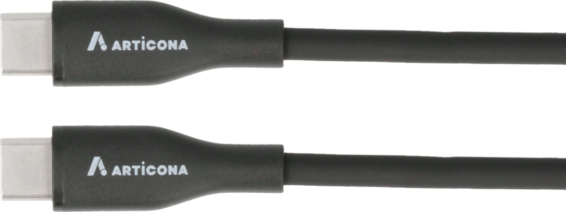 Cable USB 2.0 m.(C) - m.(C) 1,2 m negro