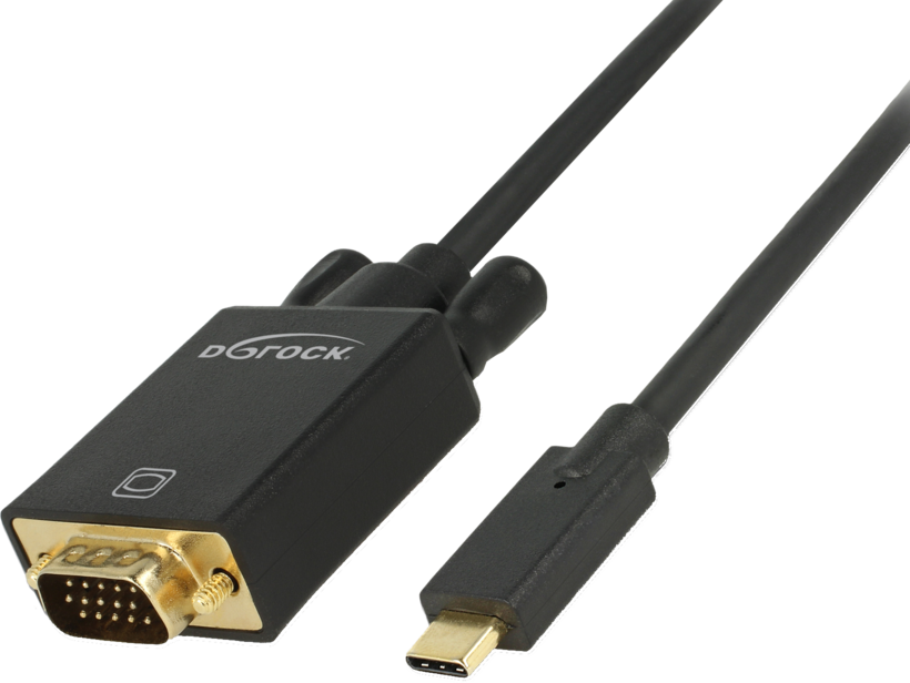 Cavo USB Type C Ma - VGA Ma 1 m nero