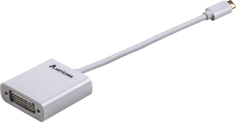 Adaptateur USB-C m. - DVI-D f., 0,10 m