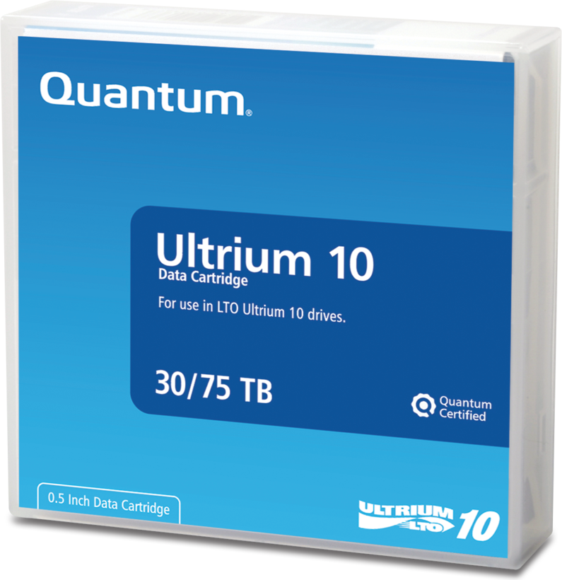 Bande Quantum LTO-10 Ultrium + étiquette