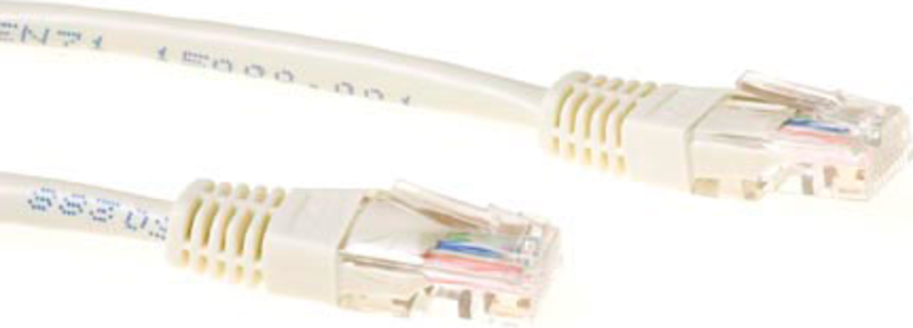 Patch Cable RJ45 U/UTP Cat6 1.5m Beige