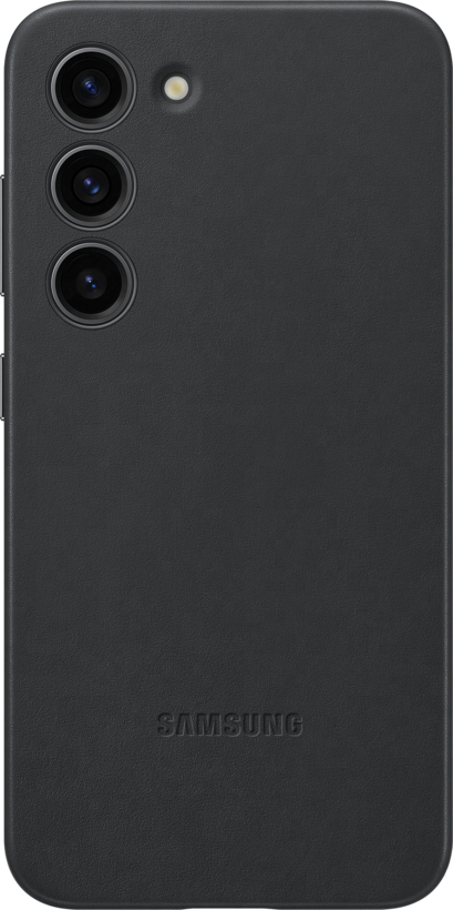 Samsung Galaxy S23 Leather Case Bl.