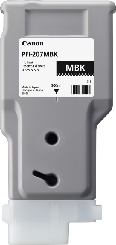 Canon PFI-207MBK Ink, Matt Black