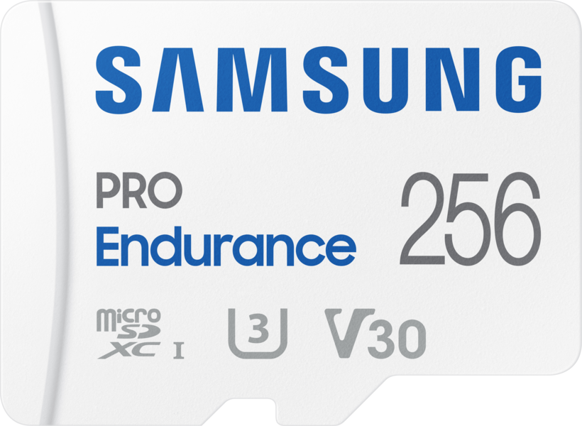 MicroSDXC Samsung PRO Endurance 256 GB