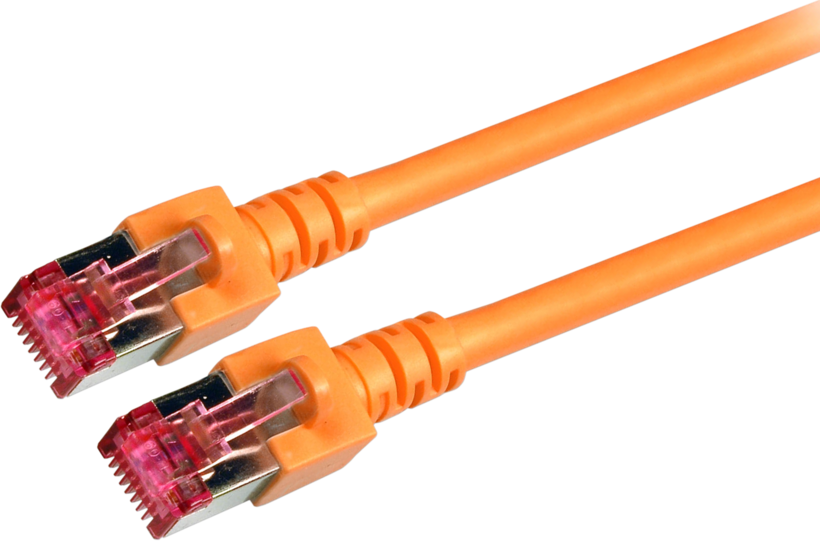Patch Cable RJ45 S/FTP Cat6 3m Orange