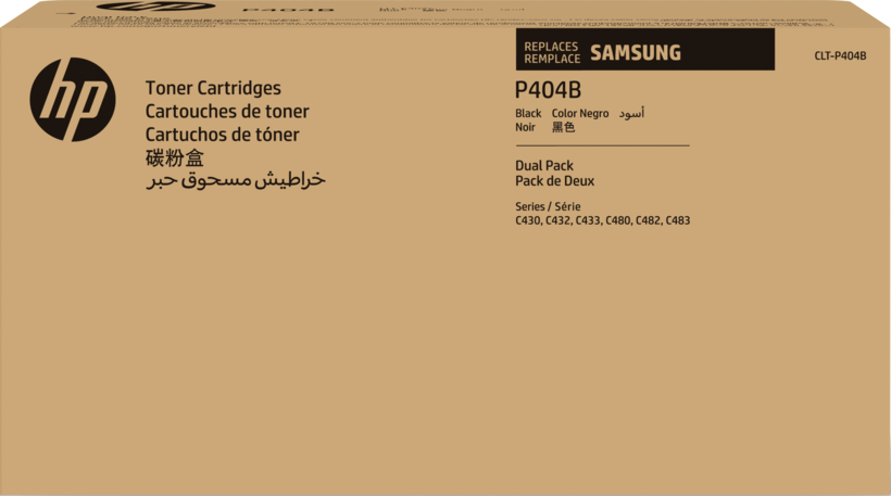 Toner HP CLT-P404B, par 2