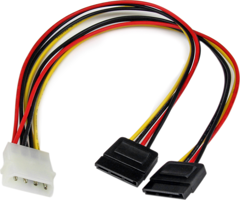 StarTech 4pin-2xSATA Power Adapter 0.31m