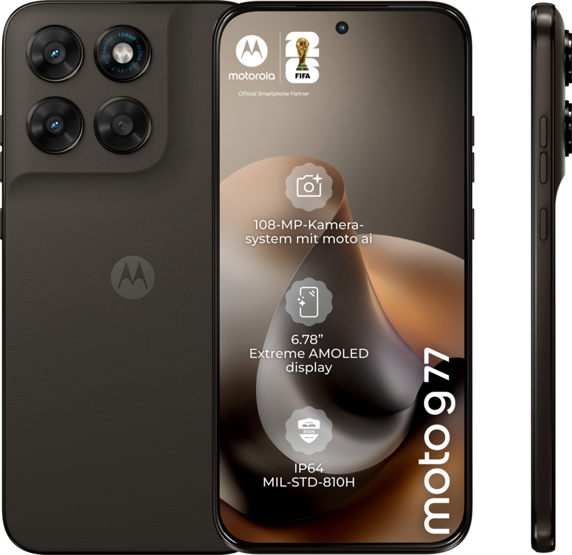 Motorola moto g77 5G 256GB Black Olive