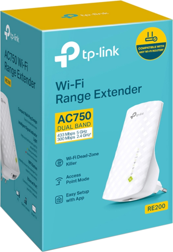 TP-LINK AC750 Dual Band WLAN Repeater