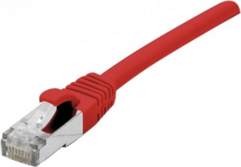Câble RJ45 F/UTP Cat6 lsoh rouge 3m