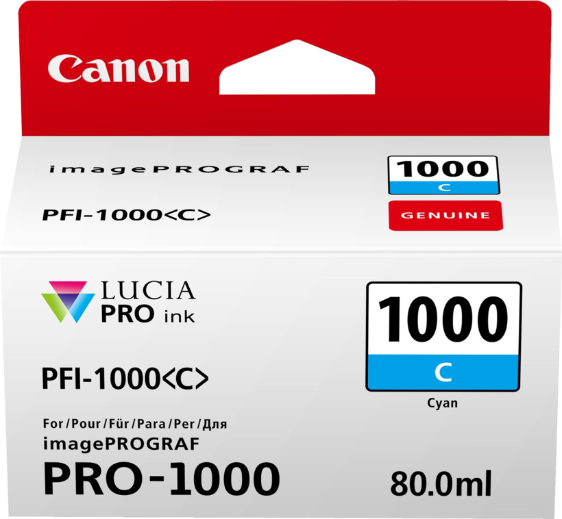 Canon PFI-1000C Tinte cyan