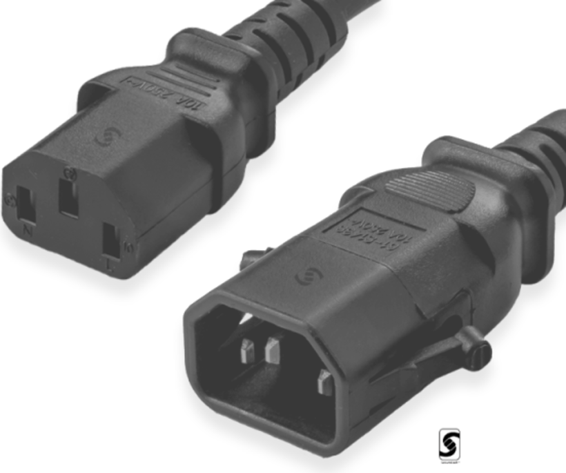 Raritan SL Cable C13-C14 0.5m Blk 6-pack