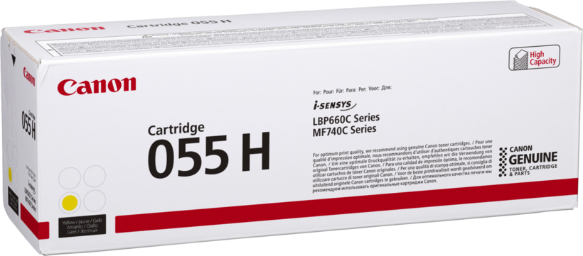 Canon 055H Toner Yellow