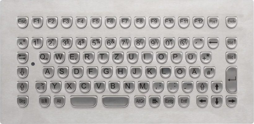 GETT InduSteel Tastatur kompakt