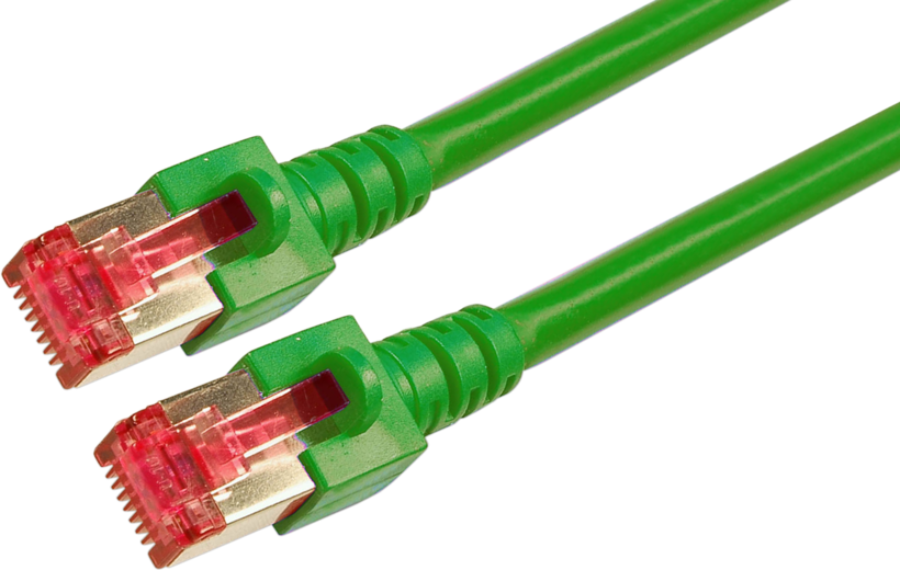 Patch Cable RJ45 S/FTP Cat6 5m Green