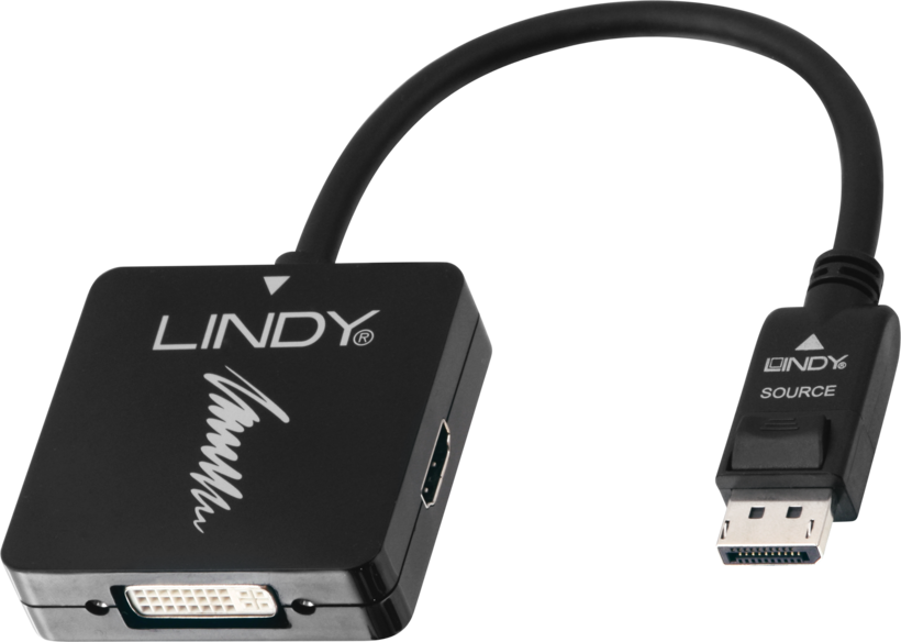 Adapter DisplayPort/m - HDMI/DVI/VGA