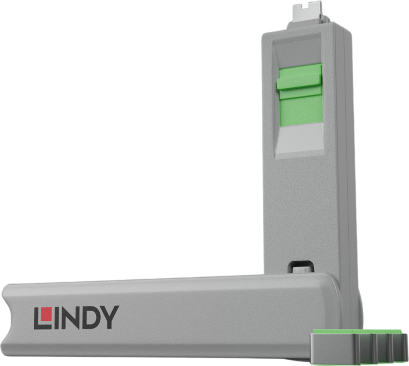 LINDY USB-C Port Blocker 4x/1x Key