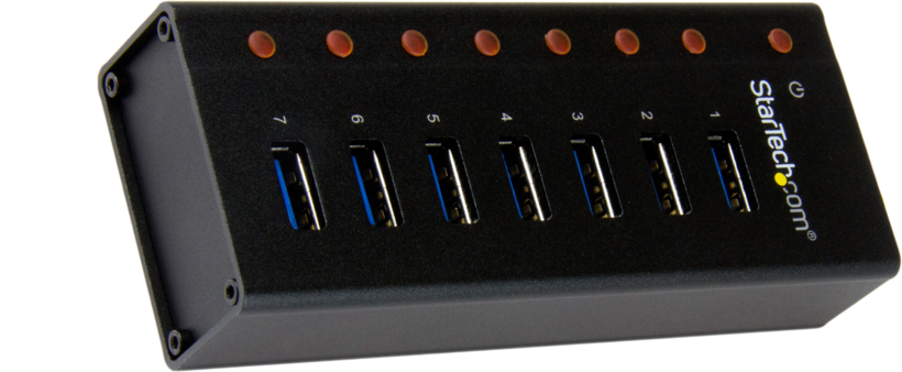 StarTech USB Hub 3.0 7-port Industrial