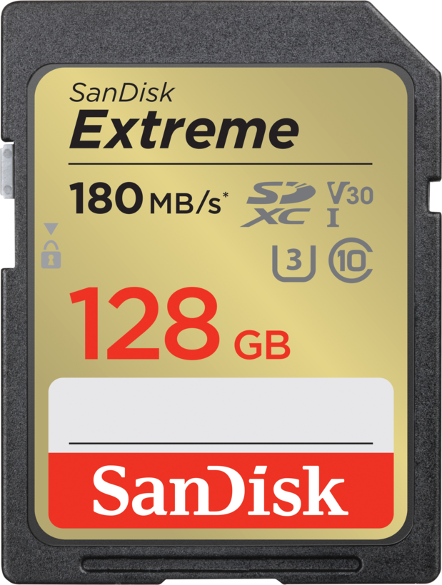 SanDisk Extreme SDXC Card 128GB