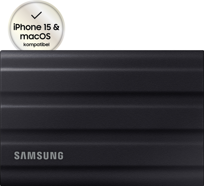 Samsung T7 Shield 1TB Black SSD