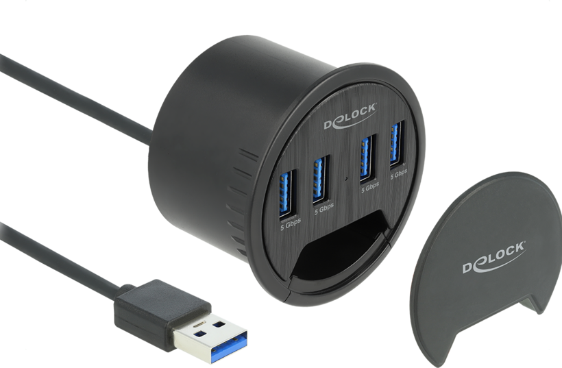 Delock USB Hub 3.0 Desk 4-port