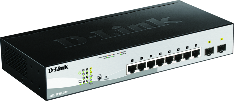 D-Link DGS-1210-08P/E PoE Switch