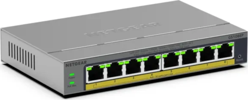 NETGEAR GS108EP Smart PoE+ Switch