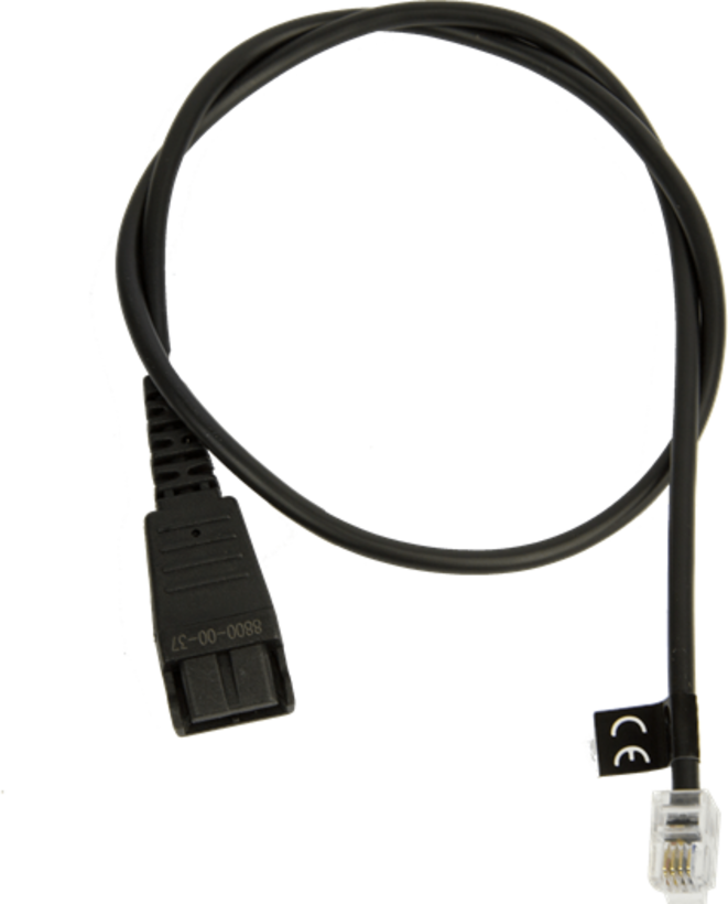 Headset Cable QD-RJ10, Straight