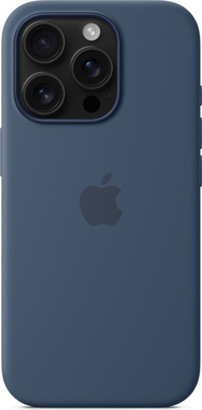 Apple iPhone 16 Pro Silicone Case Denim