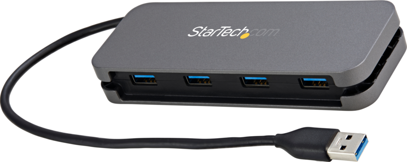 StarTech USB Hub 3.0 4-port Grey/Black