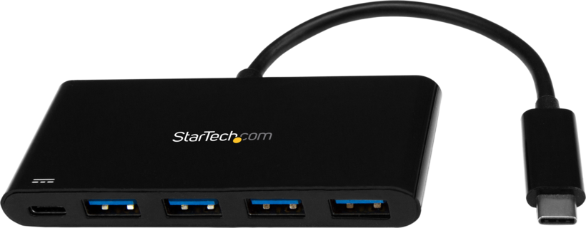 StarTech USB Hub 3.0 4-port Type-C Black