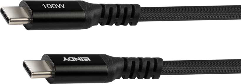 Câble USB-C LINDY 100 W, 2 m