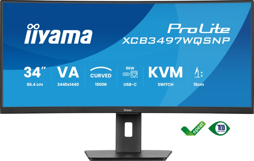 iiyama PL XCB3497WQSNP-B1 Curved Monitor
