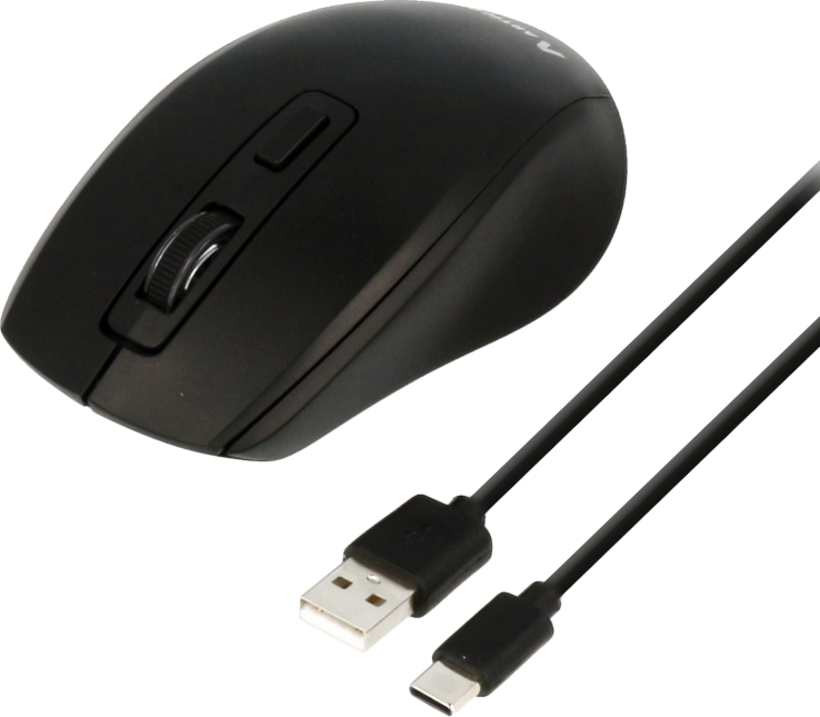 Mouse USB A/Bluetooth ricaricabile
