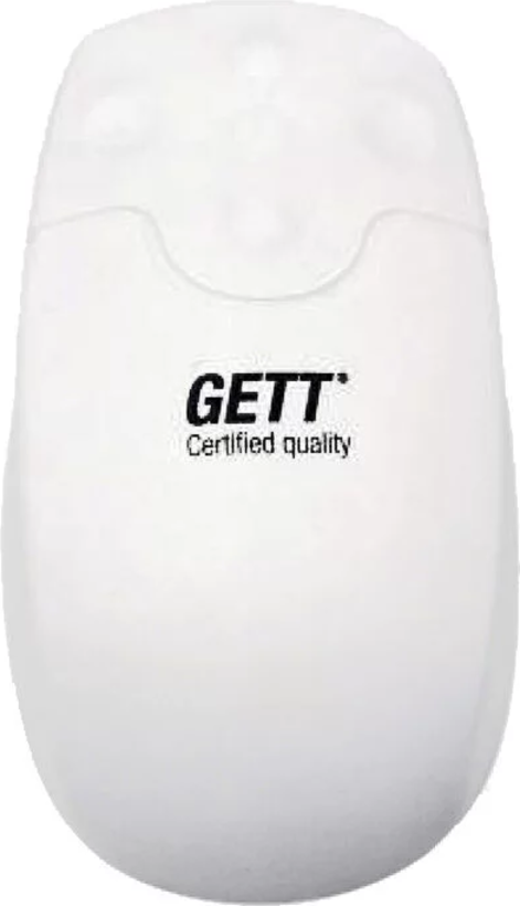 GETT GCQ Med Silikonmaus wireless weiß