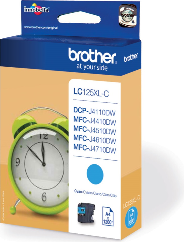 Inchiostro Brother LC-125XLC ciano