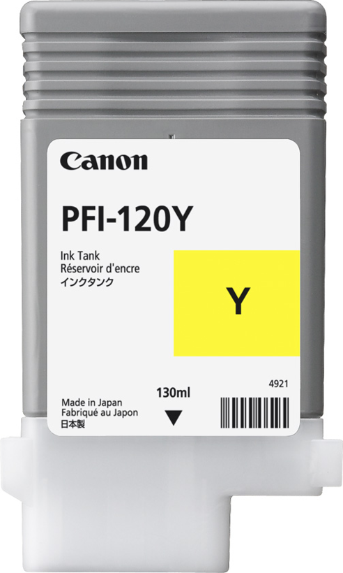 Encre Canon PFI-120 Y, jaune