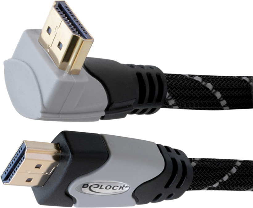 Delock HDMI Cable 90° Up 3m
