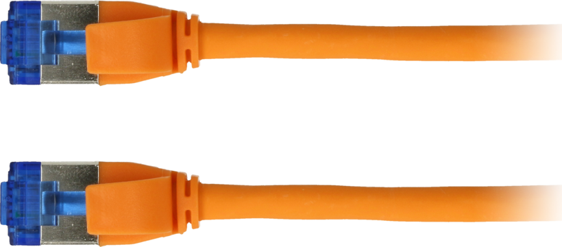 Patchkabel RJ45 S/FTP Cat6a 0,5m Slim