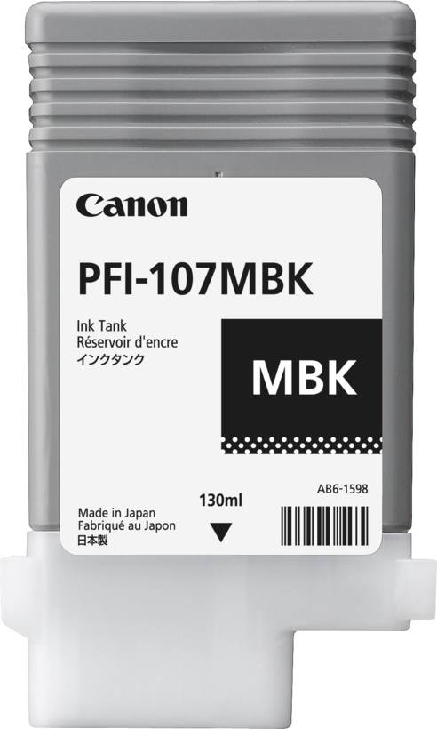 Canon PFI-107 MBK Tinte mattschwarz