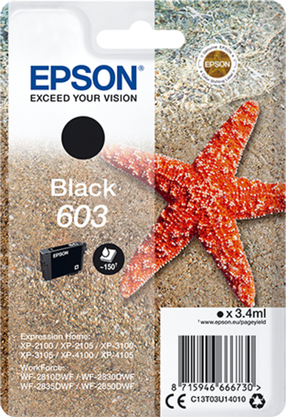 Epson 603 Tinte schwarz