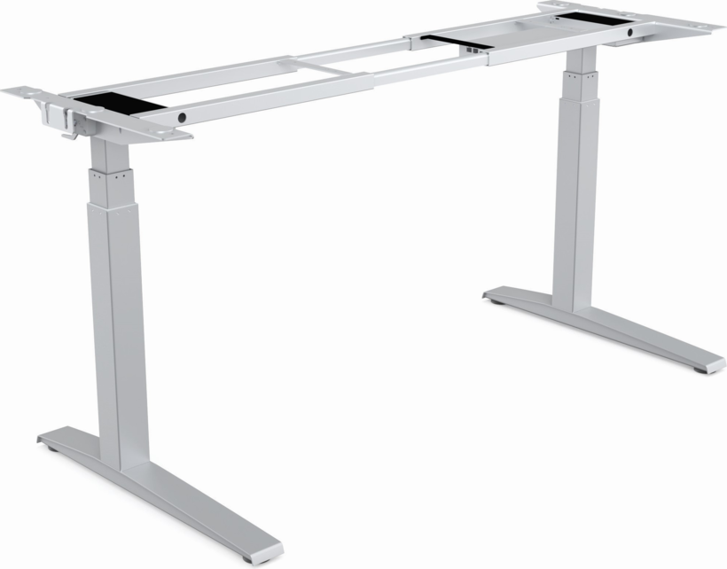 Structure bureau Fellowes Levado argent