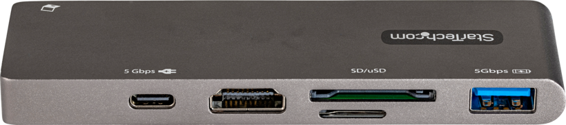 Adapter USB Typ C St - HDMI/USB/SD Bu